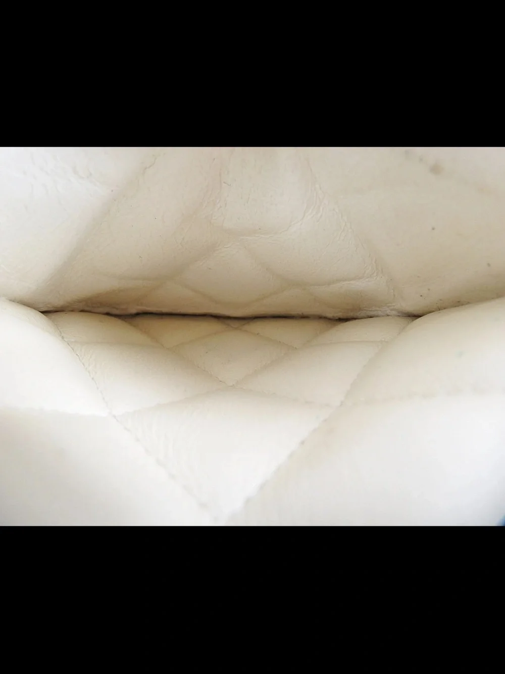 Chanel Two-Tone Quilted Crossbody Bag in Cream and Black